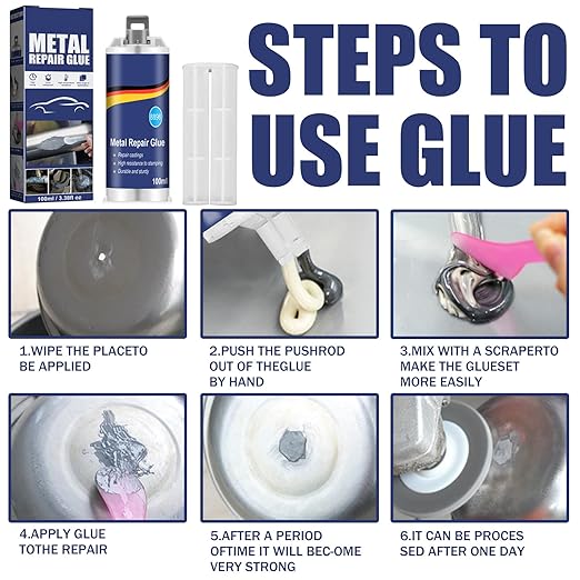 Roselli™ Heavy-Duty Casting Glue – Permanent Fix for Engines & Pipes🛠️（offer）