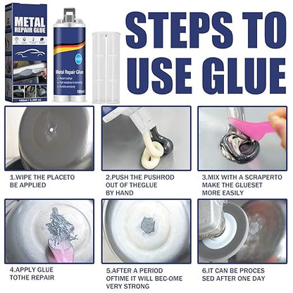 Roselli™ Heavy-Duty Casting Glue – Permanent Fix for Engines & Pipes🛠️（offer）