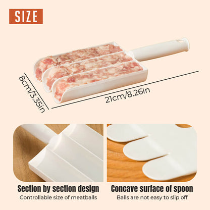 Roselli™ 3-in-1 Zero-Touch Meatball Maker - Stop Touching Raw Meat