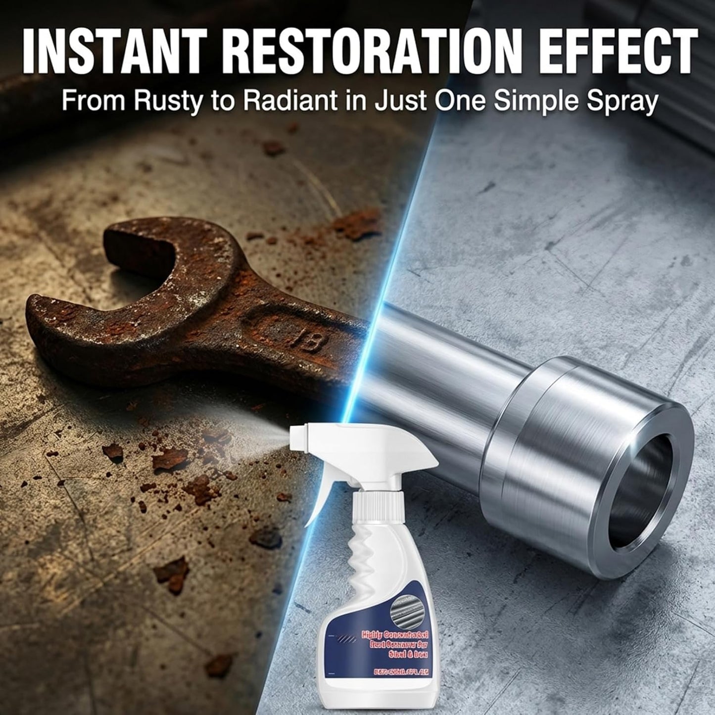 Roselli™ Highly Concentrated Rust Remover for Steel & Iron – Deep-Acting, Effortless⚡