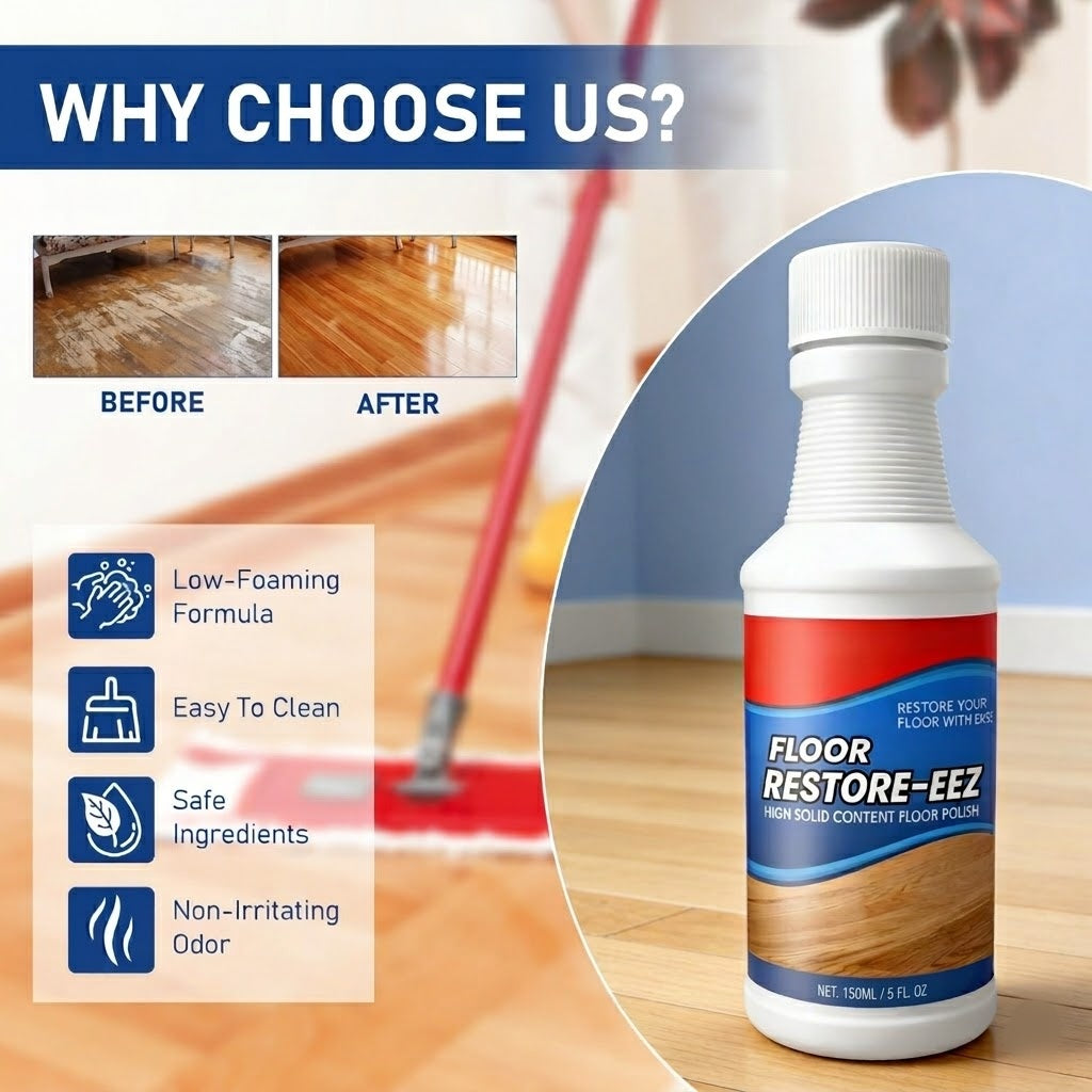Roselli™ Floor Care Polish – Quick-Dry & Brilliant Shine✨