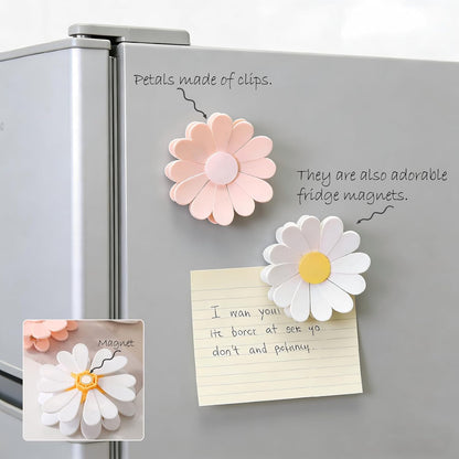 🌸Roselli™ Large Chip Bag Clips -Magnetic Daisy Blossom Sealing Clip Set