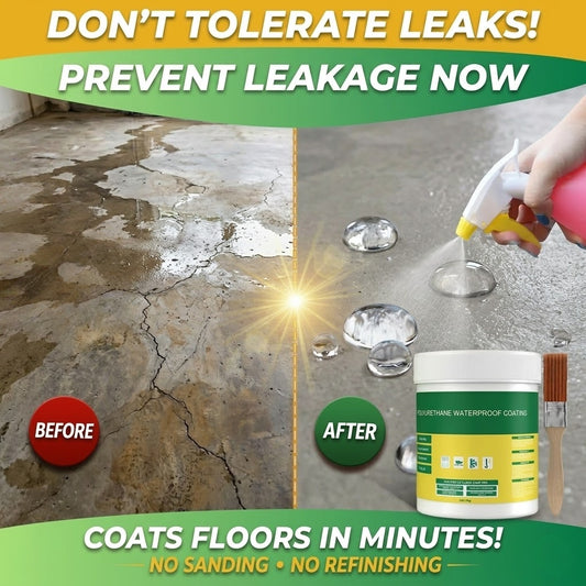 Roselli™ Polyurethane Waterproof Coating - Save Your Roof & Walls