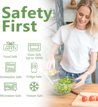 Roselli™ Reusable Silicone Lids — 6 PCS Stretch Bowl & Pot Covers