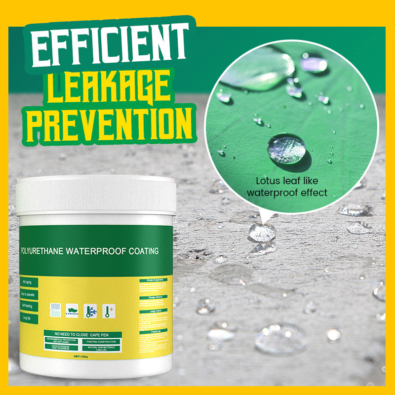 Roselli™ Polyurethane Waterproof Coating - Save Your Roof & Walls