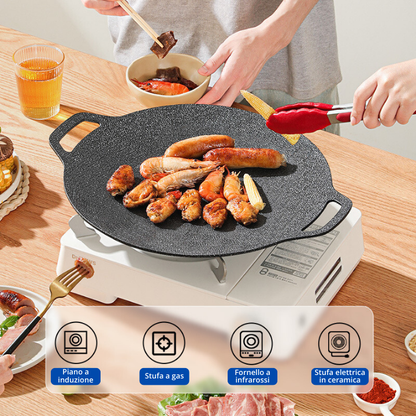 Roselli™ Multi-Purpose 6-Layer Non-Stick Frying Pan – Induction Compatible & Durable Kitchen Essential