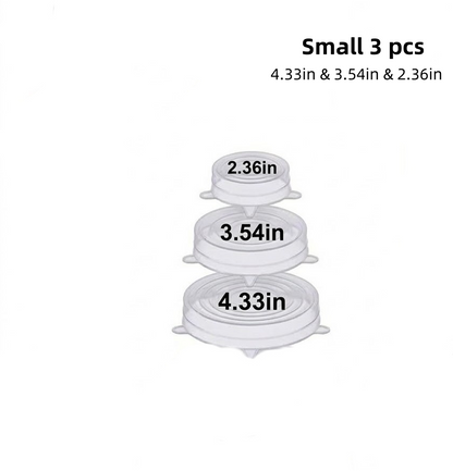Roselli™ Reusable Silicone Lids — 6 PCS Stretch Bowl & Pot Covers