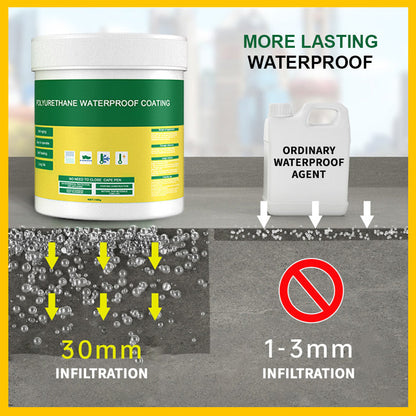 Roselli™ Polyurethane Waterproof Coating - Save Your Roof & Walls (Offer)