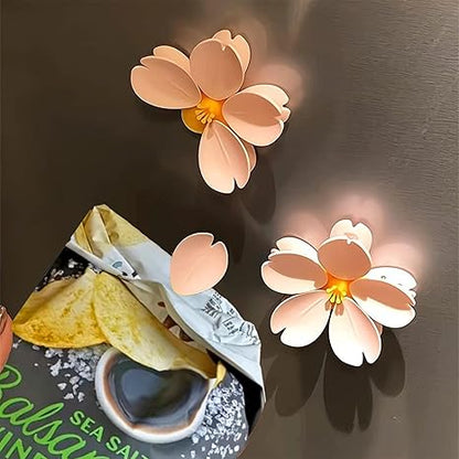 🌸Roselli™ Large Chip Bag Clips -Magnetic Daisy Blossom Sealing Clip Set