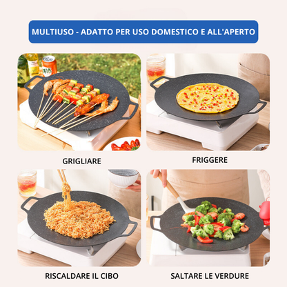 Roselli™ Multi-Purpose 6-Layer Non-Stick Frying Pan – Induction Compatible & Durable Kitchen Essential