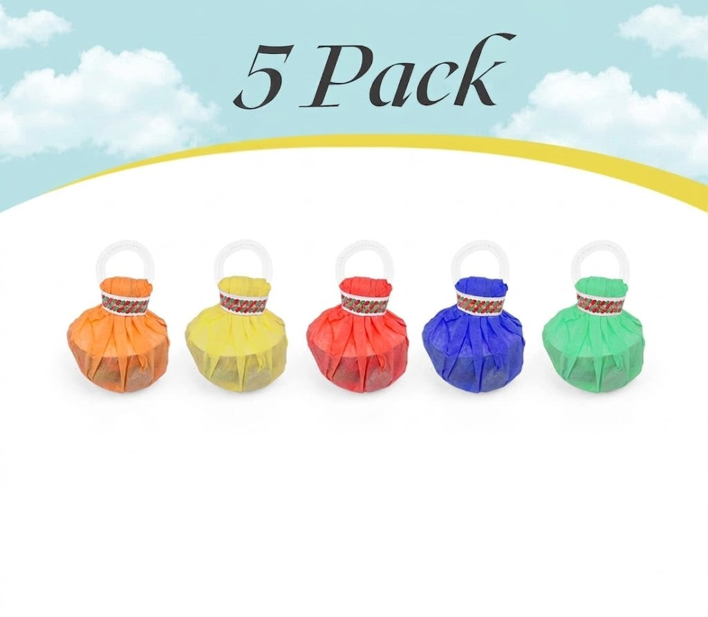 🎉Roselli™ 30 PCS Colorful No Mess Streamers Poppers- Hand Throw Streamers Paper Crackers🎉 (offer)