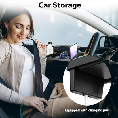 Roselli™ 3-in-1 Car Console Organizer with Cup & Phone Holder