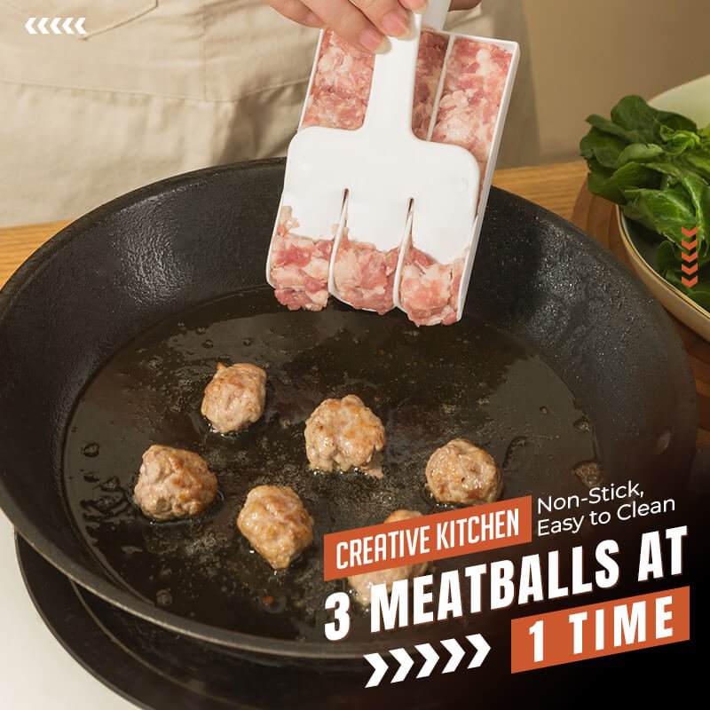 Roselli™ 3-in-1 Zero-Touch Meatball Maker - Stop Touching Raw Meat