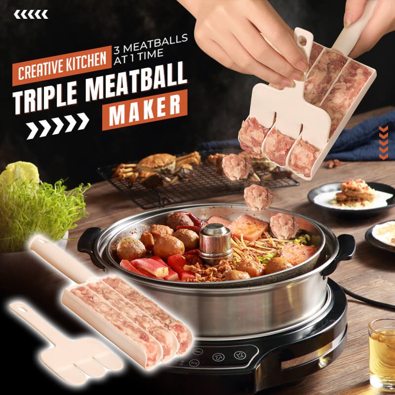 Roselli™ 3-in-1 Zero-Touch Meatball Maker - Stop Touching Raw Meat