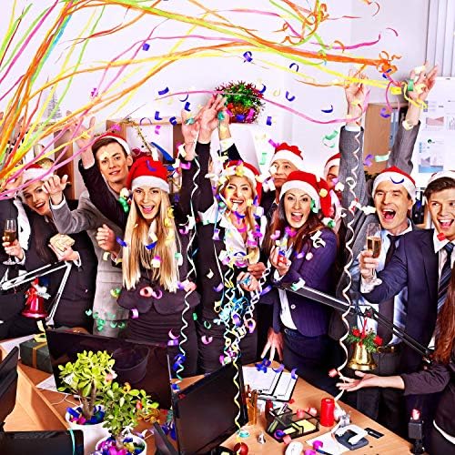🎉Roselli™ No Mess Streamers Poppers- Hand Throw Streamers Paper Crackers🎉