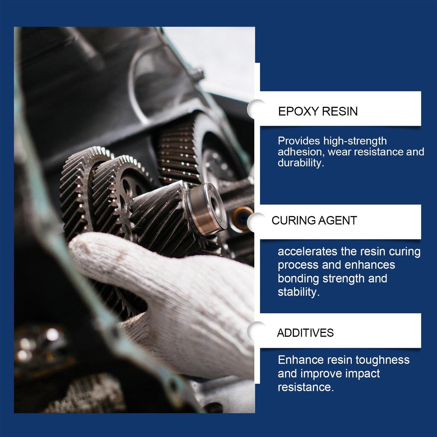 Roselli™ Heavy-Duty Casting Glue – Permanent Fix for Engines & Pipes🛠️（offer）