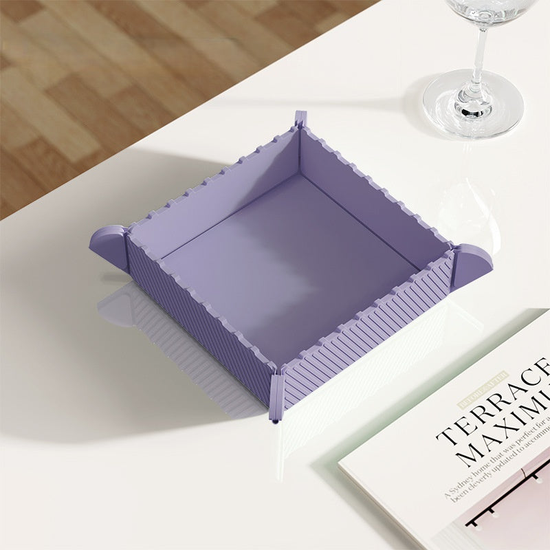 Roselli™ Magnetic Foldable Silicone Bowl — Snaps Rigid, Stores Flat