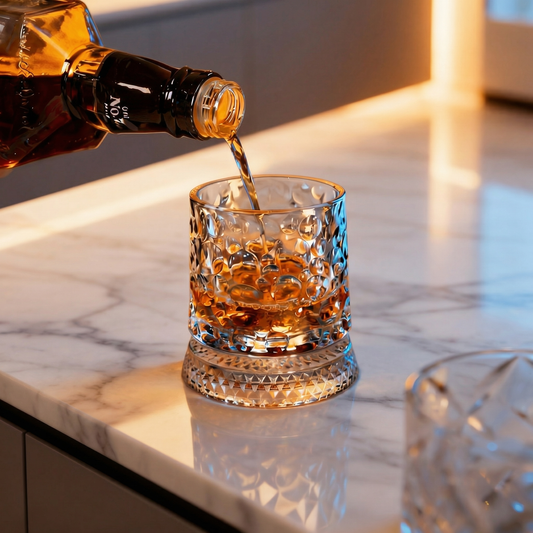 Roselli™ Rotating Whiskey Glass
