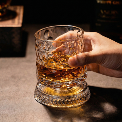 Roselli™ Rotating Whiskey Glass