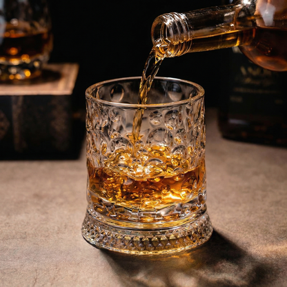 Roselli™ Rotating Whiskey Glass