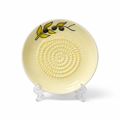 Roselli™ Handmade Ceramic Ginger & Garlic Grater – Fine Grinder for Fruits, Spices & Fresh Flavor