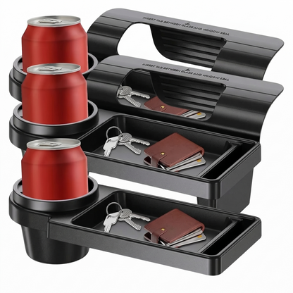 Roselli™ 3-in-1 Car Console Organizer with Cup & Phone Holder (Offer)