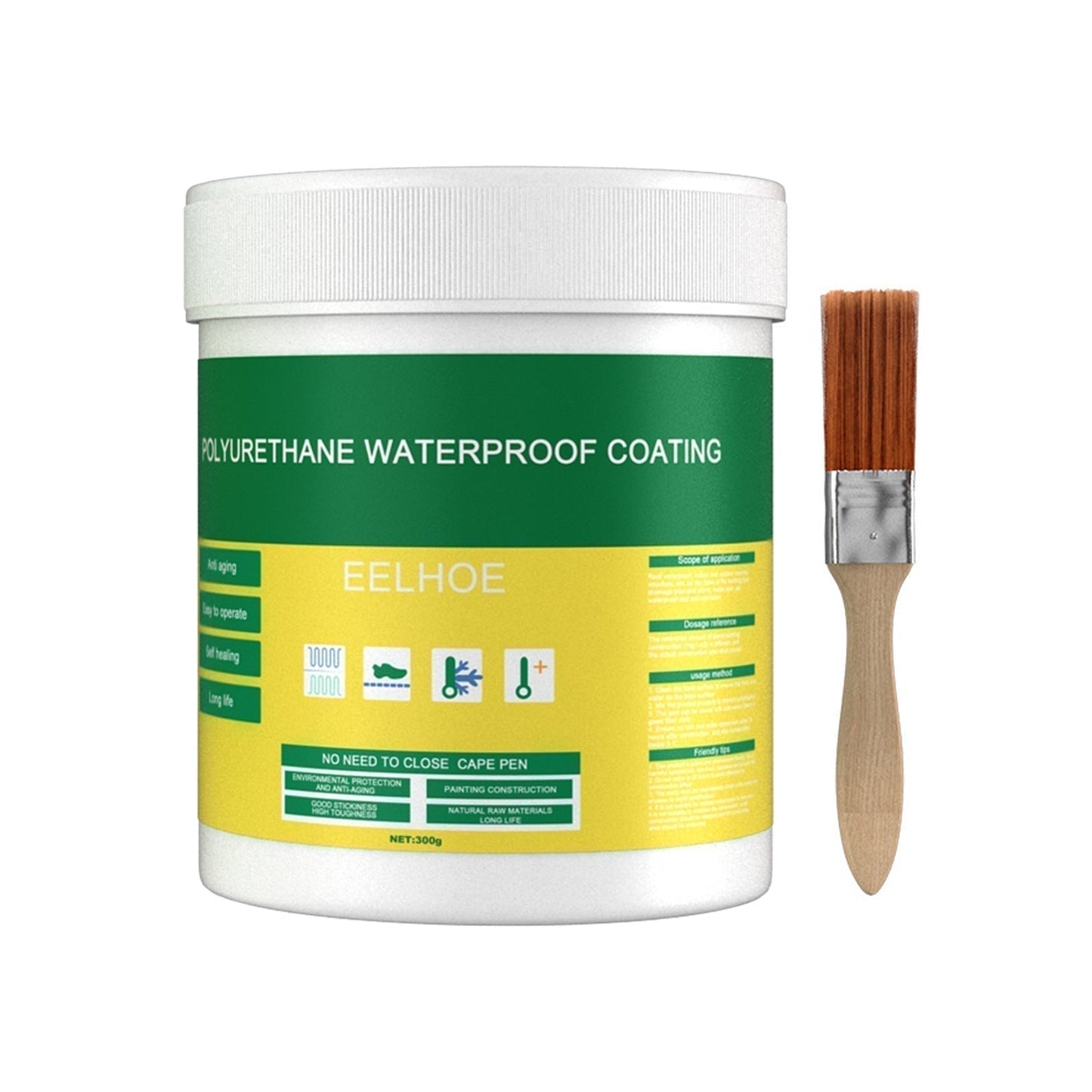 Roselli™ Polyurethane Waterproof Coating - Save Your Roof & Walls
