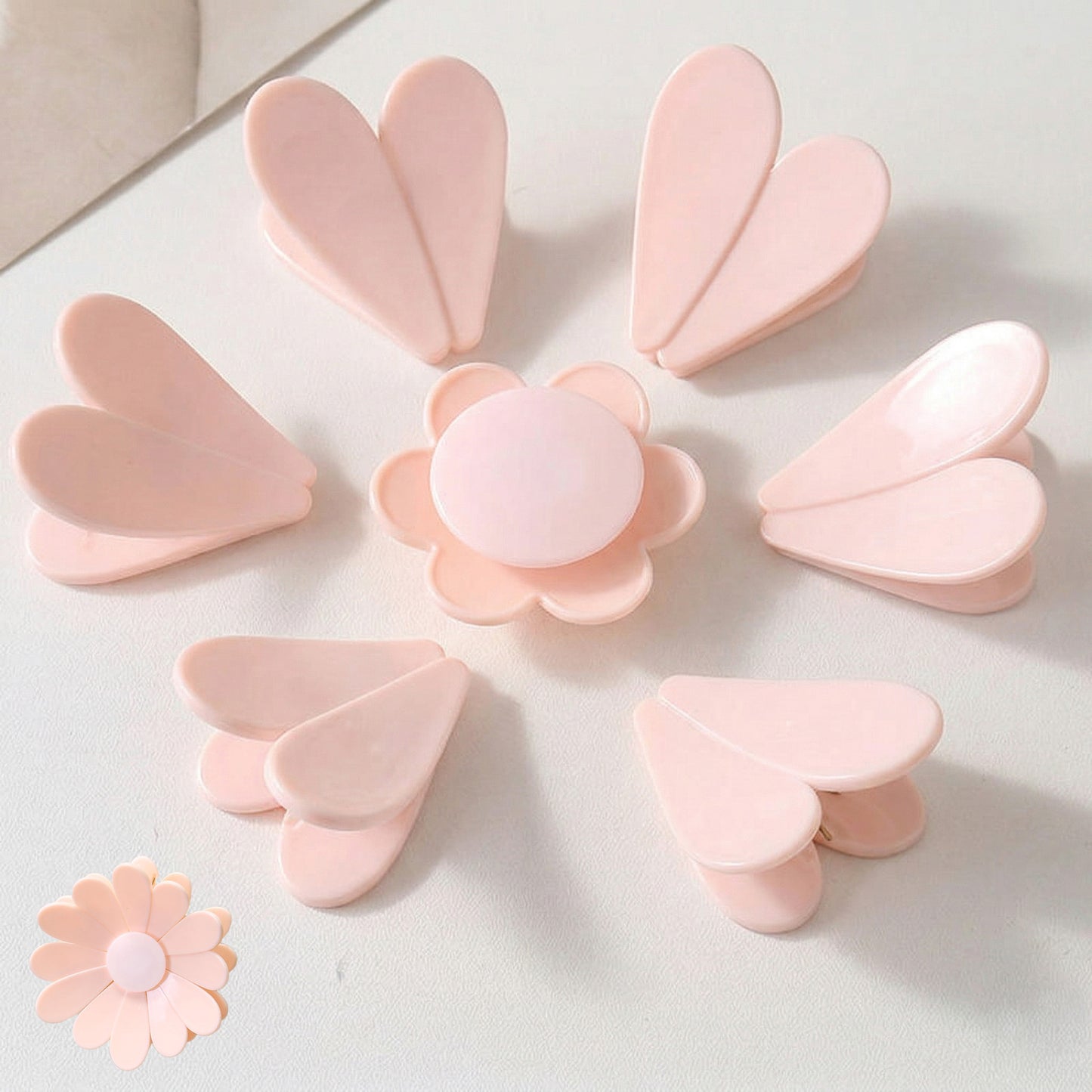 🌸Roselli™ Large Chip Bag Clips -Magnetic Daisy Blossom Sealing Clip Set