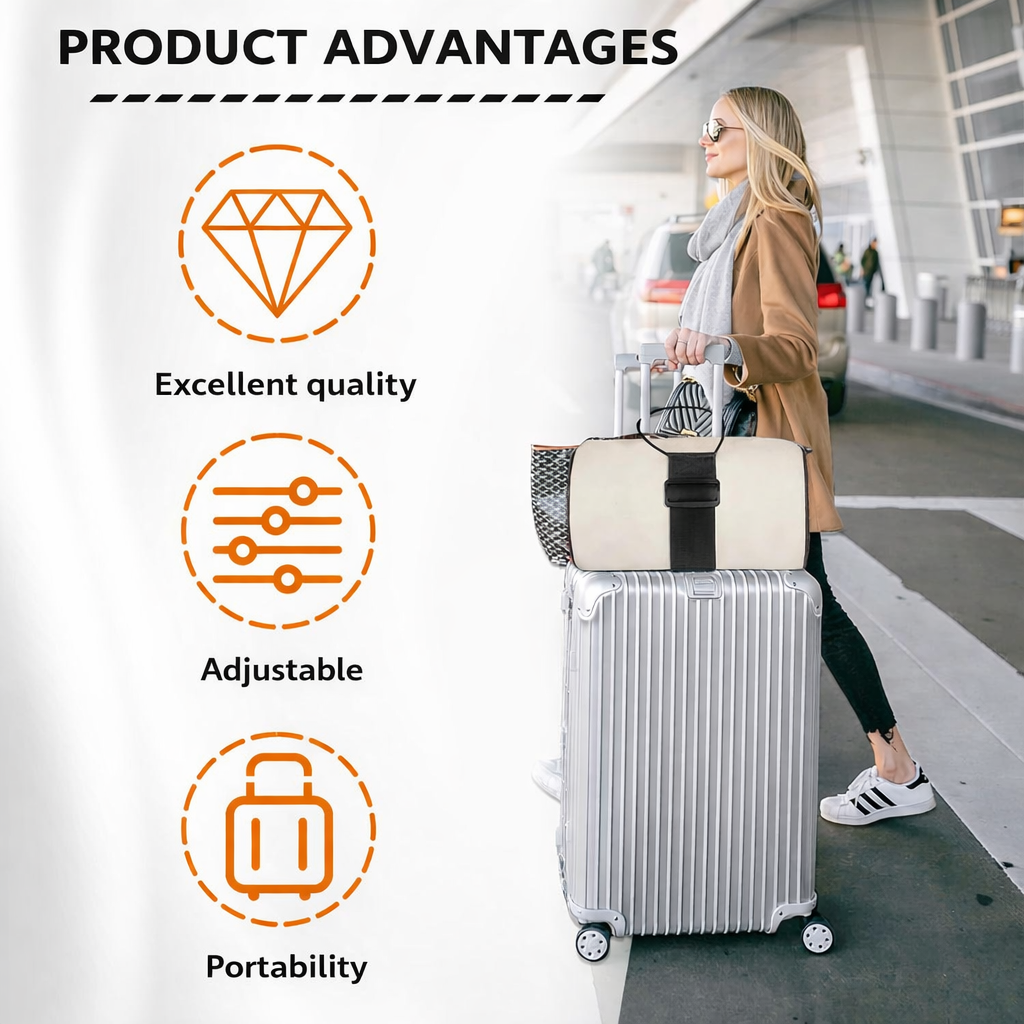 Roselli™ Travel Strap Pro Luggage Strap