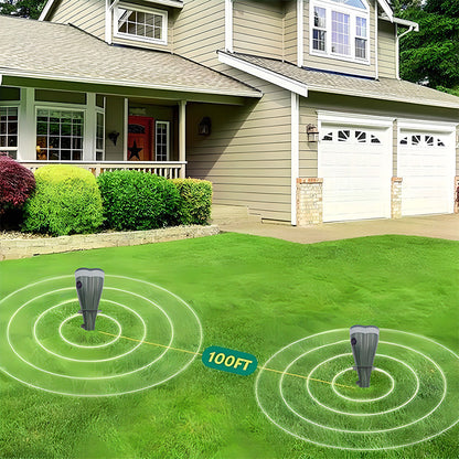 Roselli™ Solar Powered Waterproof Screw Mole Repellent