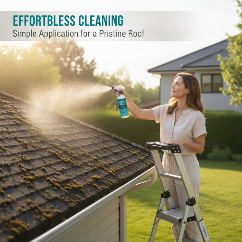 Roselli™ Roof Moss & Algae Cleaner Spray – Spray, Rinse, and Watch It Shine! 🏠✨ Tough on moss, gentle on plants – a cleaner roof in minutes. 🌿💧