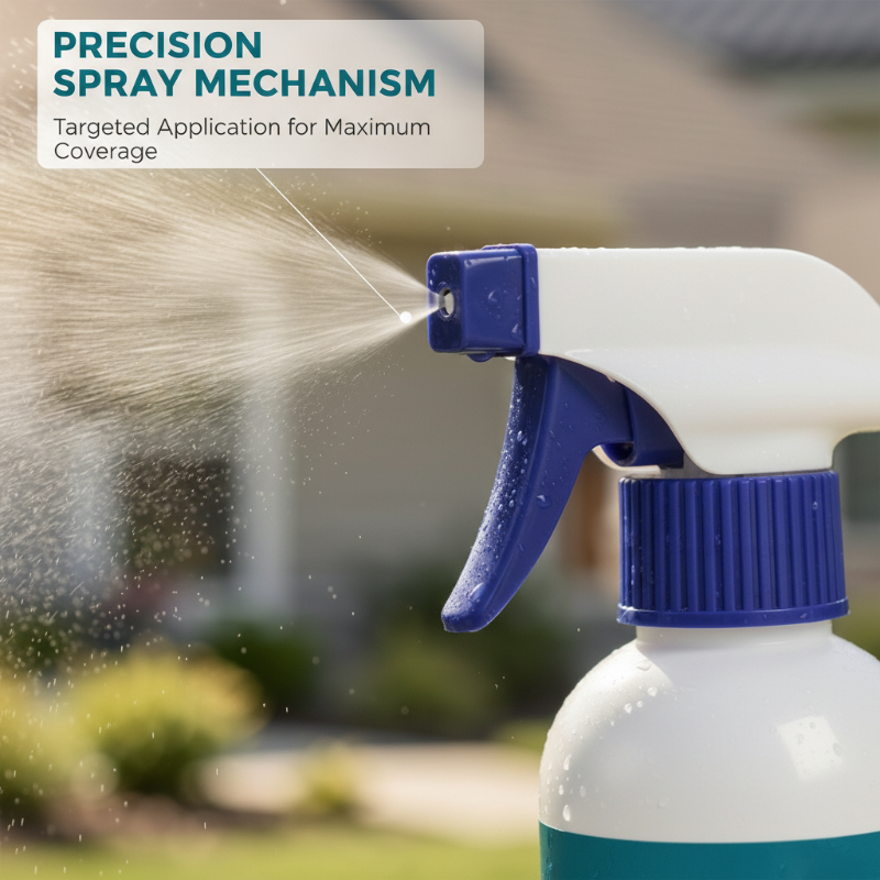 Roselli™ Roof Moss & Algae Cleaner Spray – Spray, Rinse, and Watch It Shine! 🏠✨ Tough on moss, gentle on plants – a cleaner roof in minutes. 🌿💧